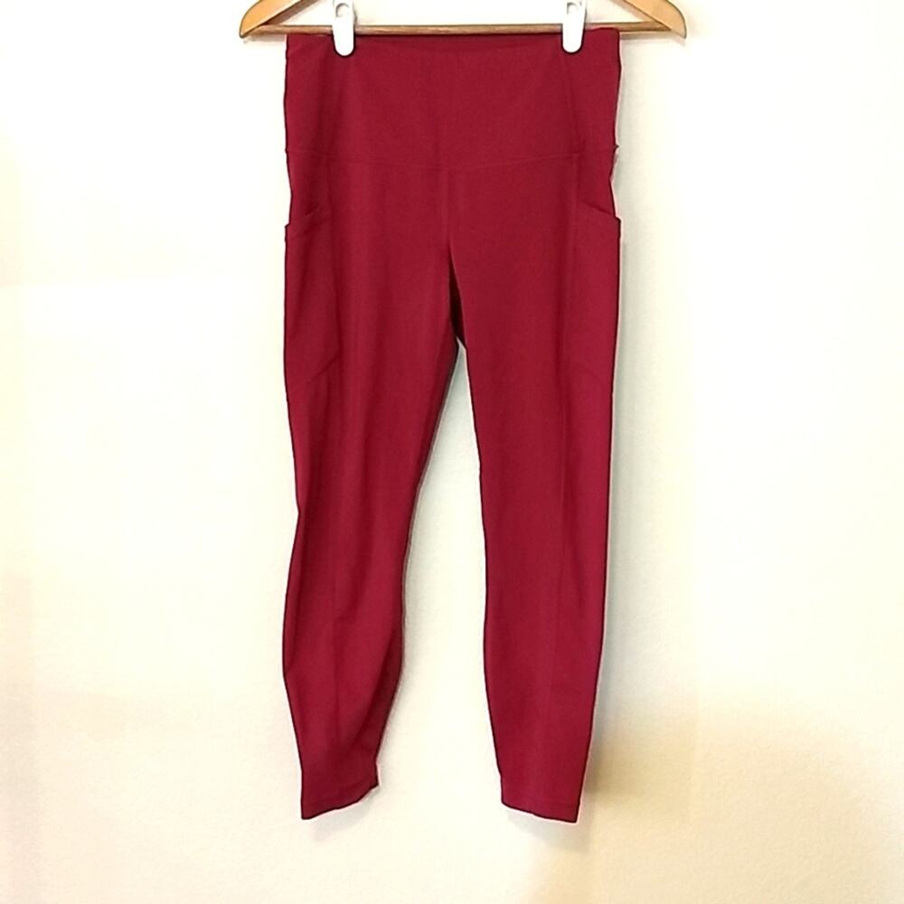 Yogalicious lux magenta workout leggings